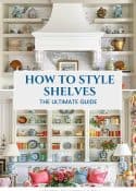 Pinterest graphic for how to decorate and style shelf decor
