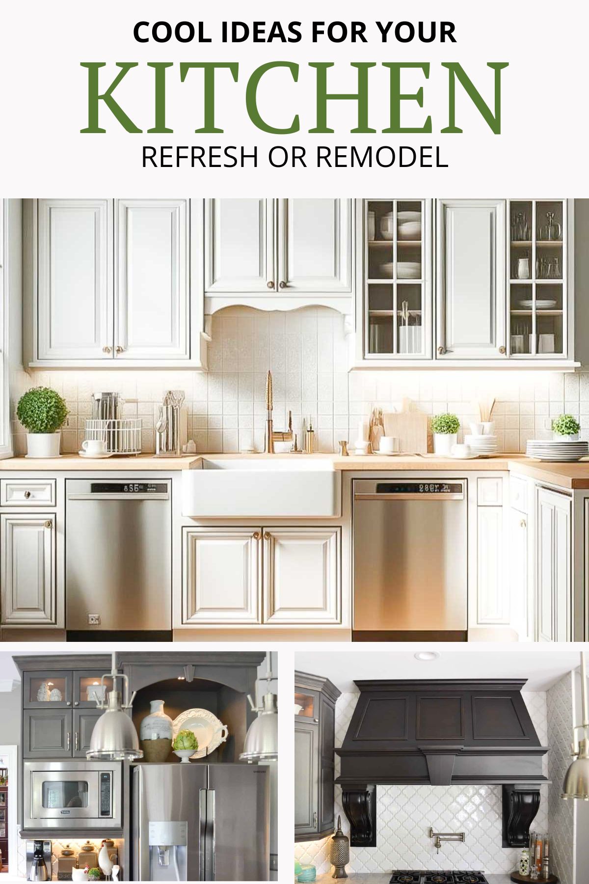 Cool Kitchen Ideas for a Refresh or Total Remodel Worthing Court