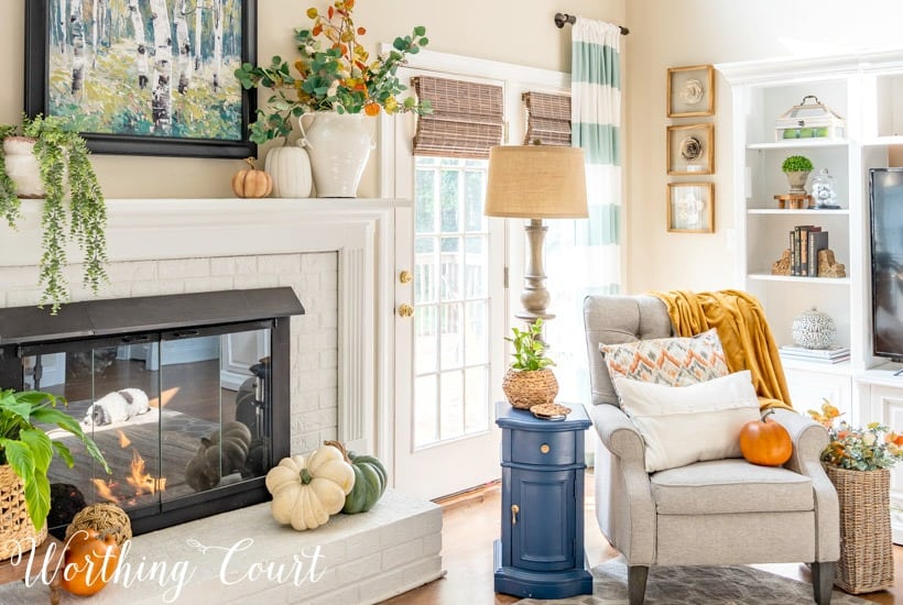 A Cozy And Soothing Fall Color Palette For My Family Room This Year