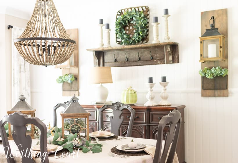 Thanksgiving Table, Dining Room Table Top Accessories