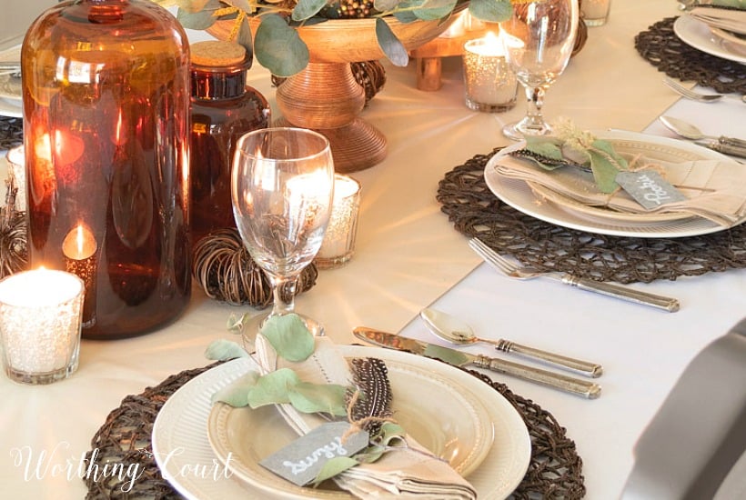 Style Showcase 5 | Thanksgiving Tables, Pinecone Crafting And Mercury Glass