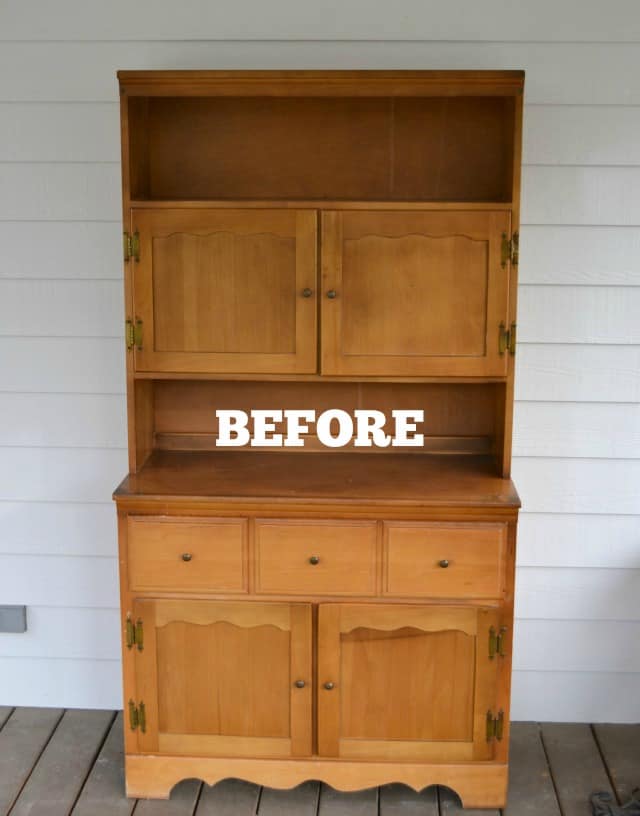 old china buffet cabinet