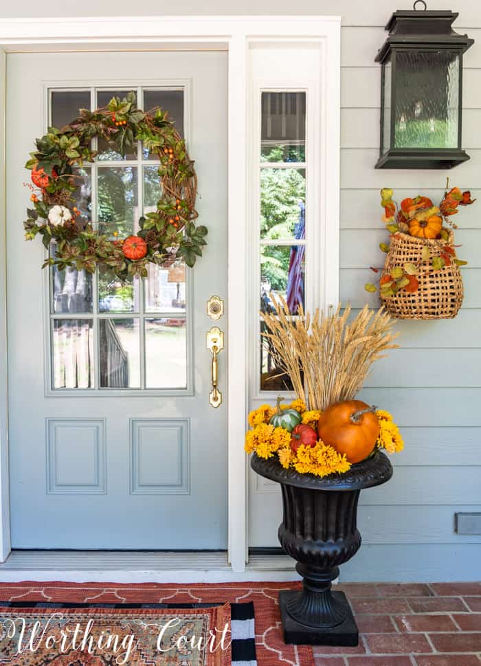 Beautiful Fall Front Porch Decoating, Outdoor Porch Decor Fall