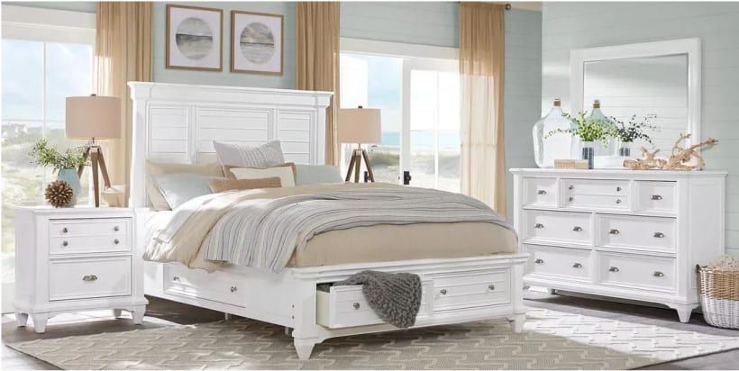 white bedroom furniture