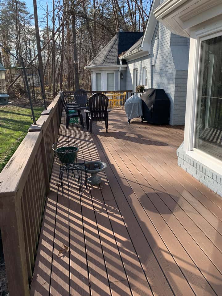 outdoor deck