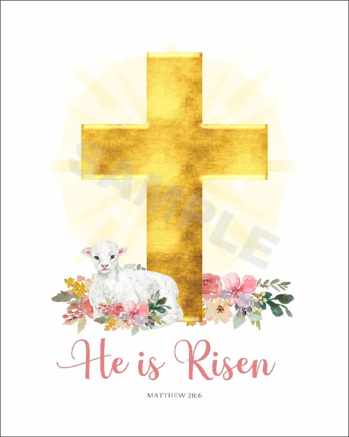 Image of Easter printable