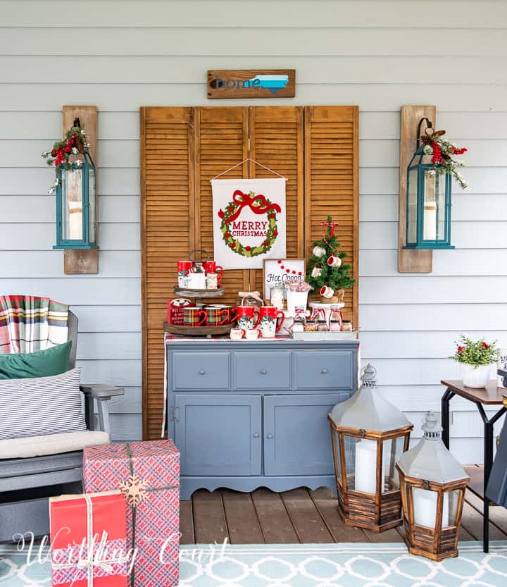 How To Decorate Bathroom Shelves - Through My Front Porch