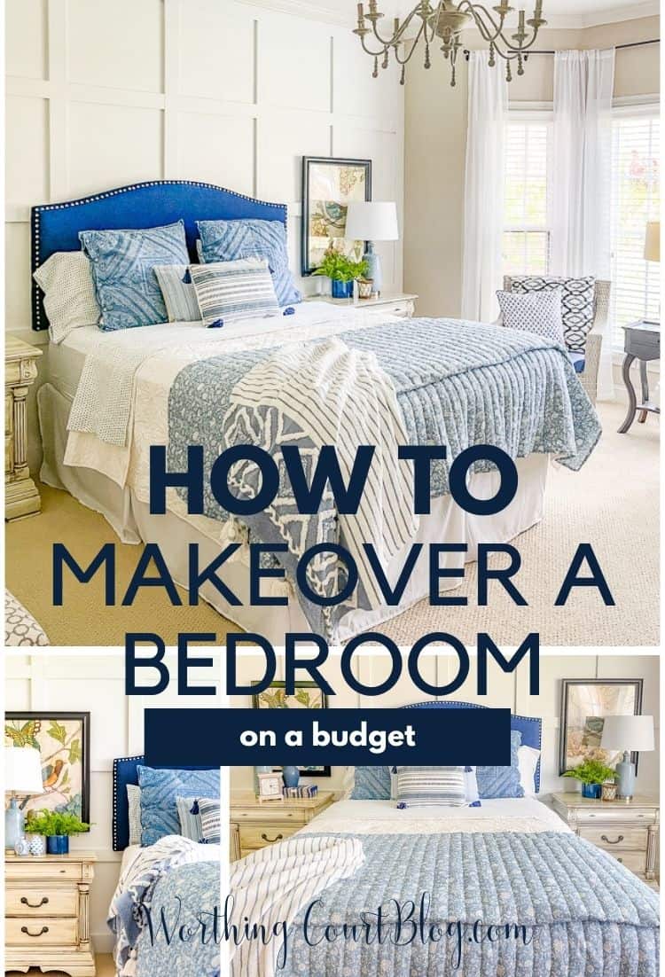 Budget Bedroom Makeover Reveal and Tips | Worthing Court