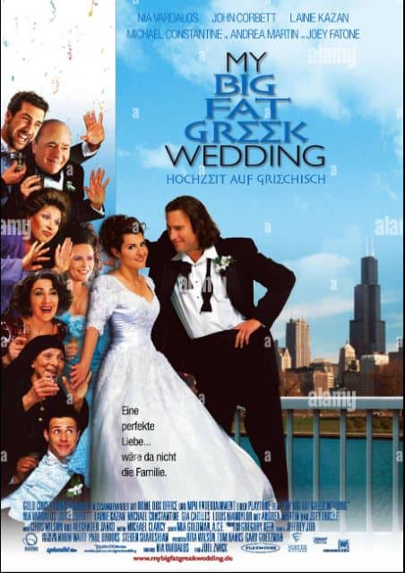 My Big Fat Greek Wedding dvd cover