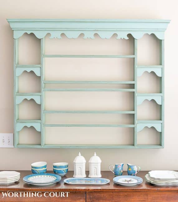 How To Decorate A Plate Display Rack