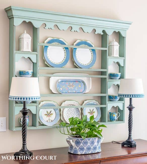 Table Decor Rack How To Decorate A Plate Display Rack