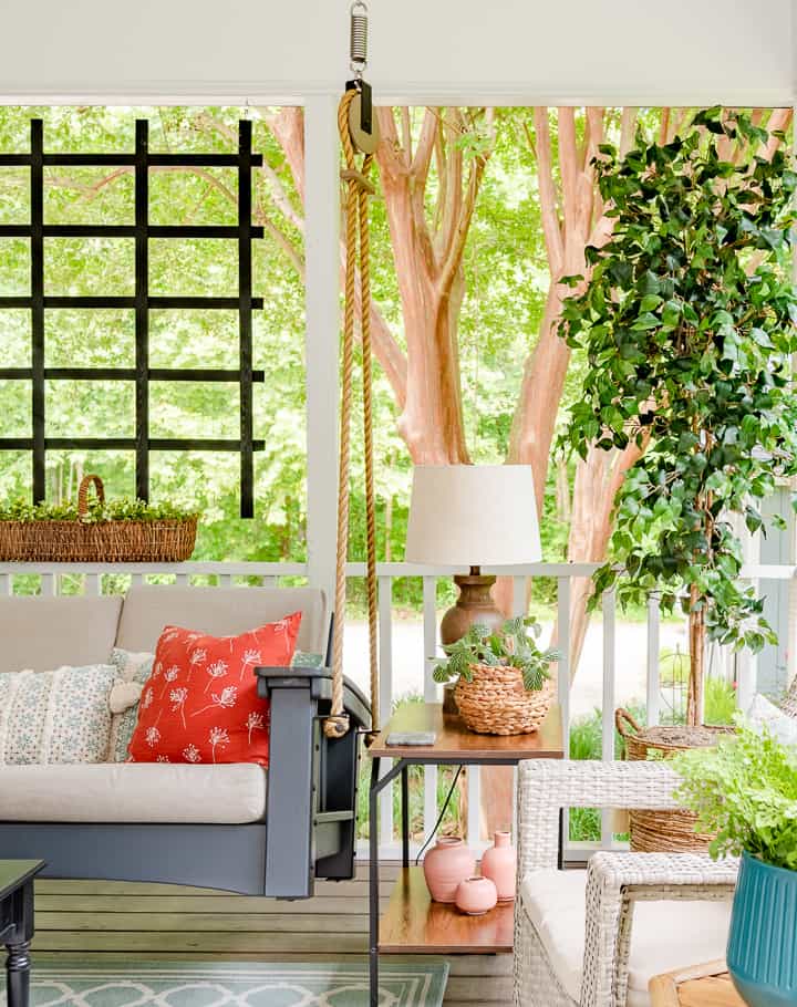 Cottage Style Screen Porch Decorating Ideas