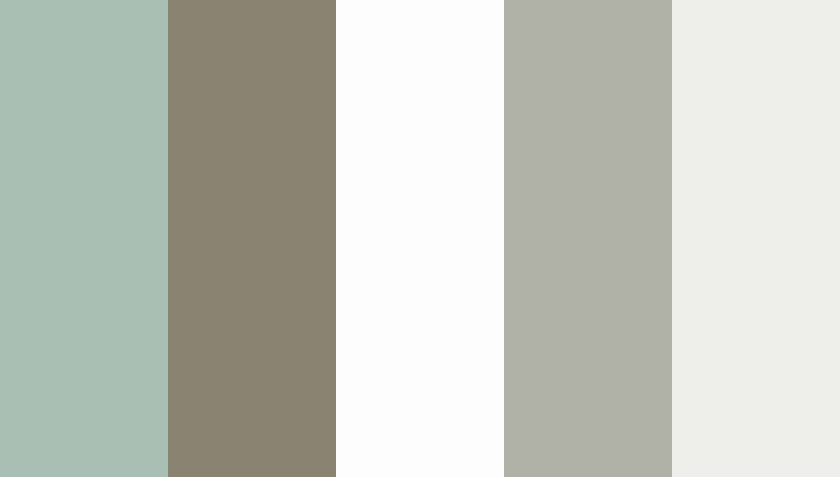 coastal color palette with neutral colors