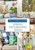 Pinterest graphic for the ultimate guide to easy spring decorating ideas