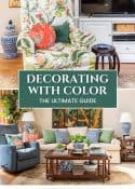 Pinterest graphic for foolproof ideas to decorate with color, especially for spring