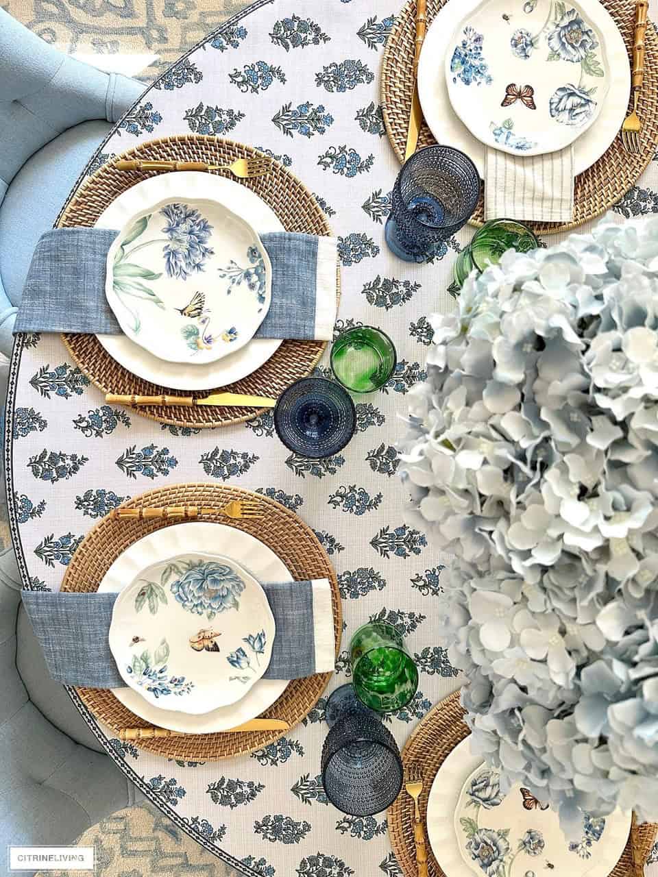 Spring Tablescape