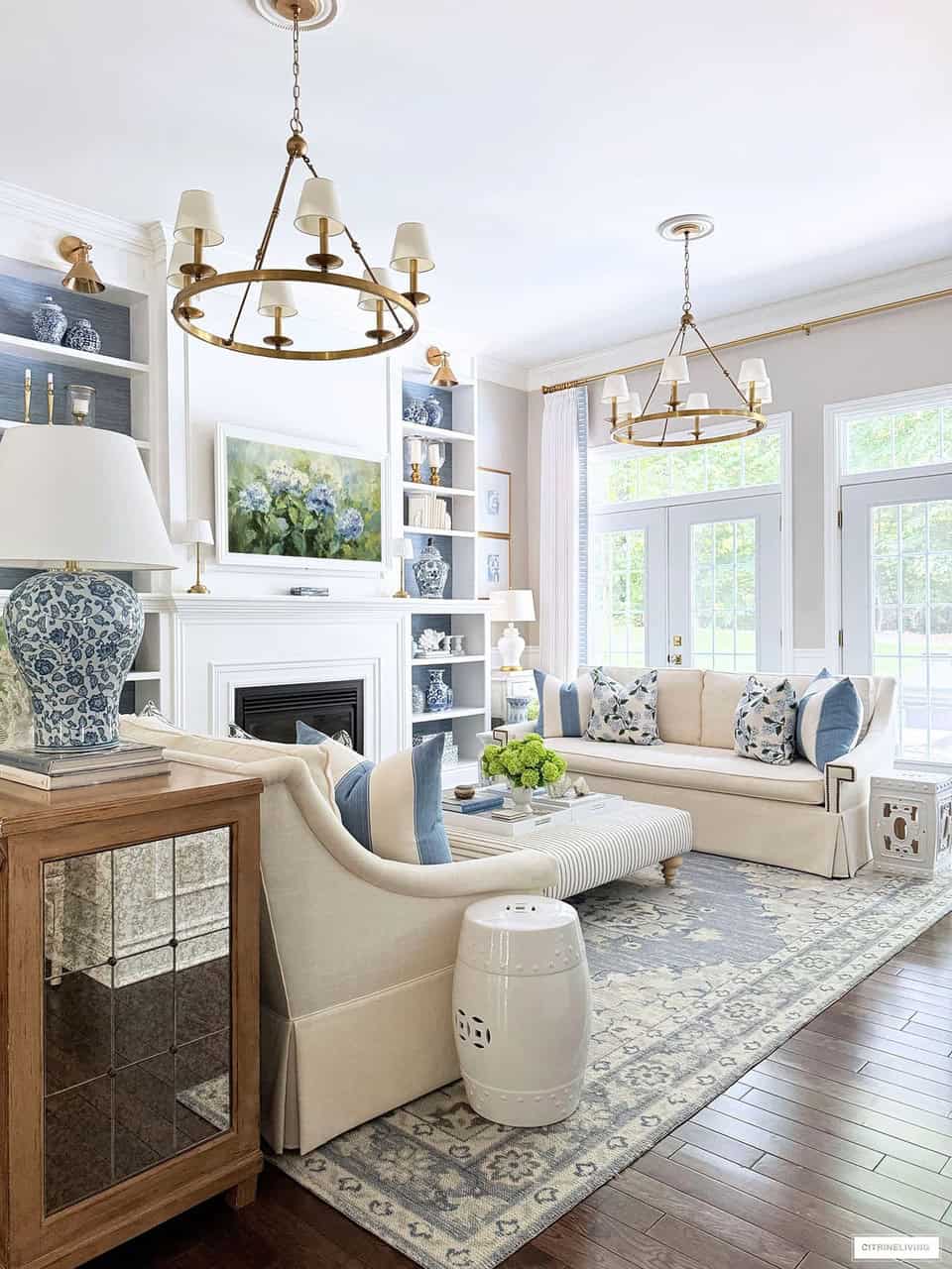 Summer Living Room Decor
