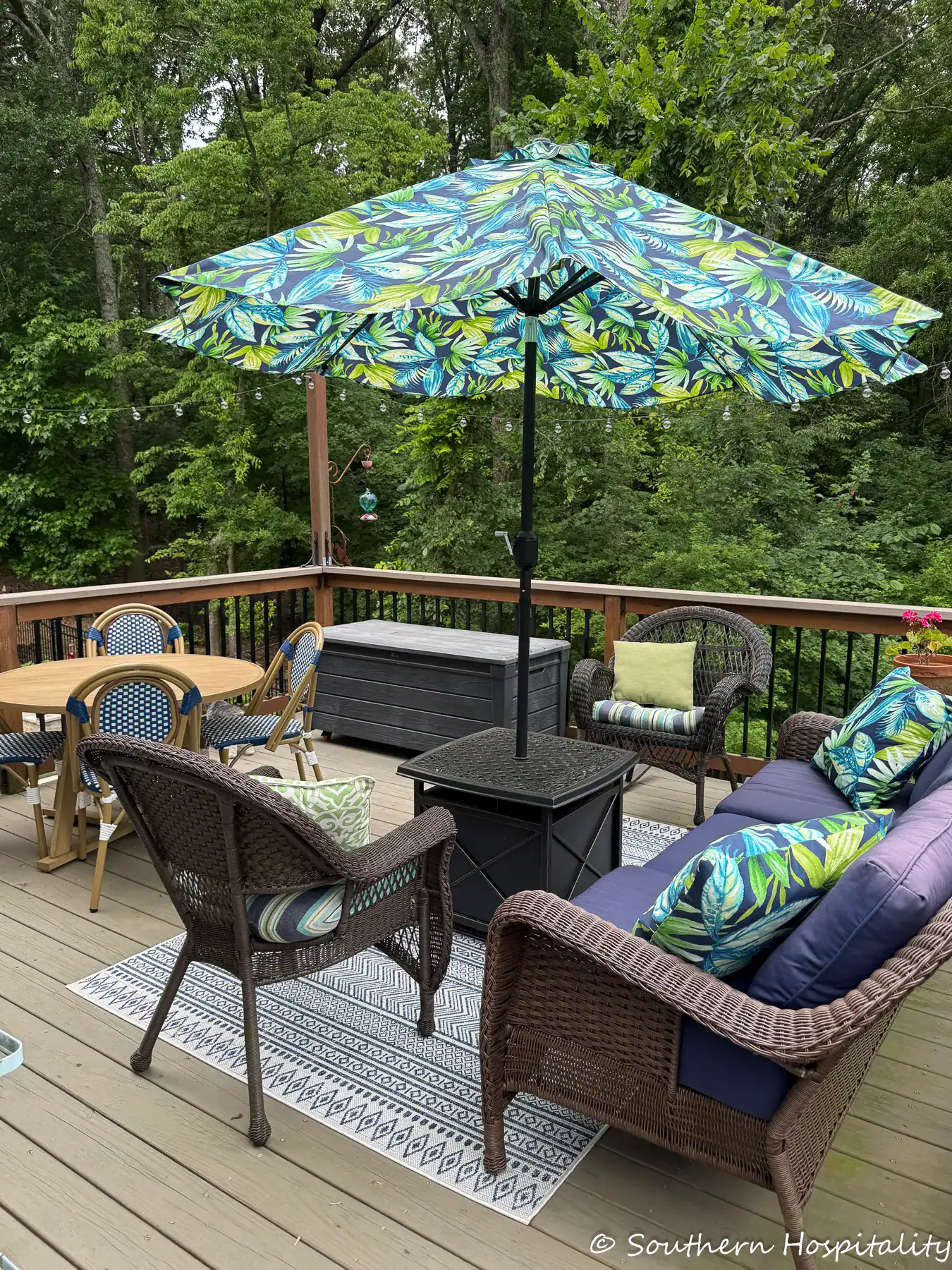Tropical Back Deck