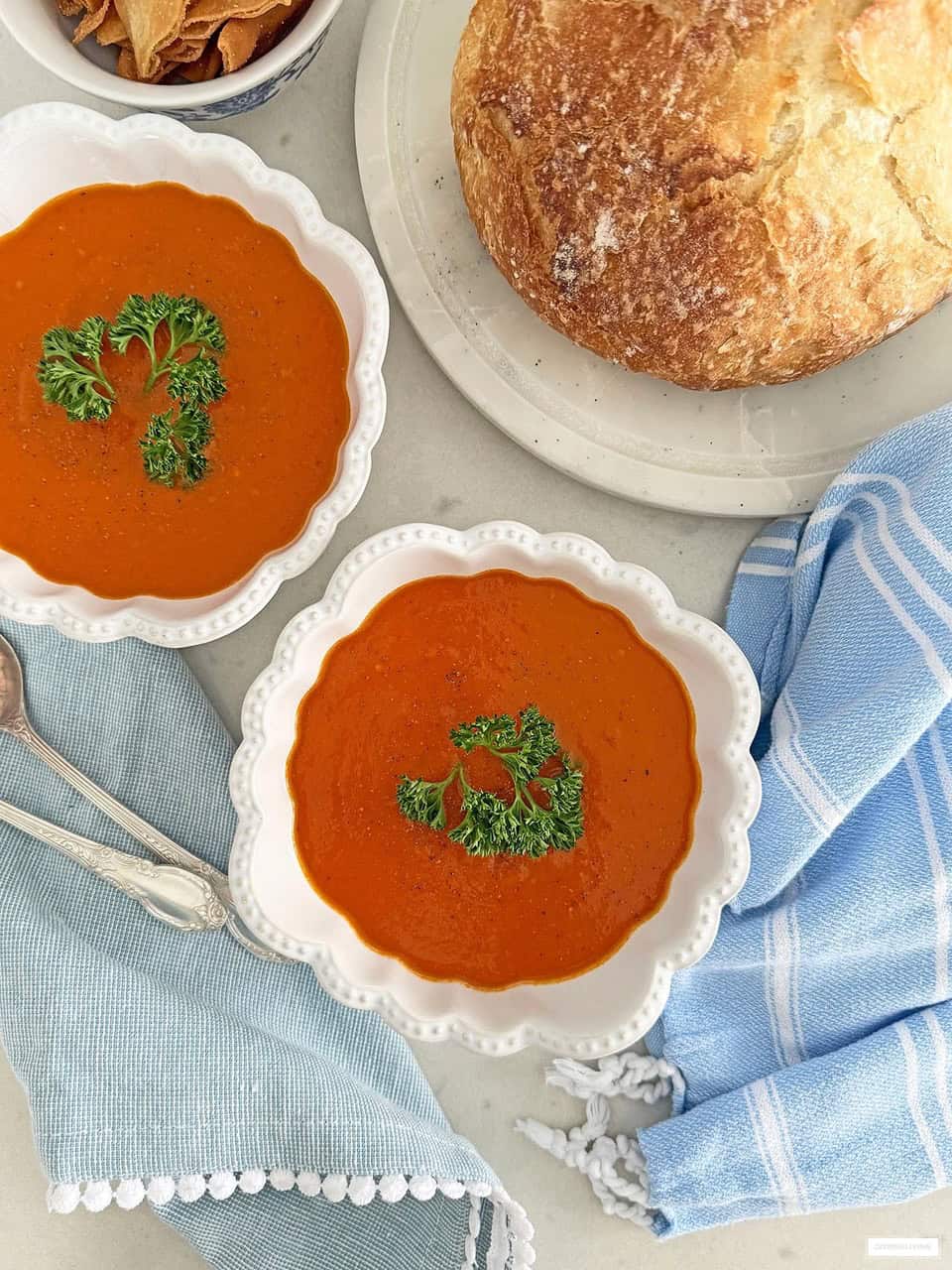 Easy And Delicious Roasted Tomato Soup