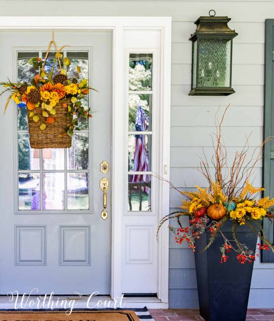 Gorgeous DIY Fall Planters To Spruce Up Your Front Porch - Worthing ...