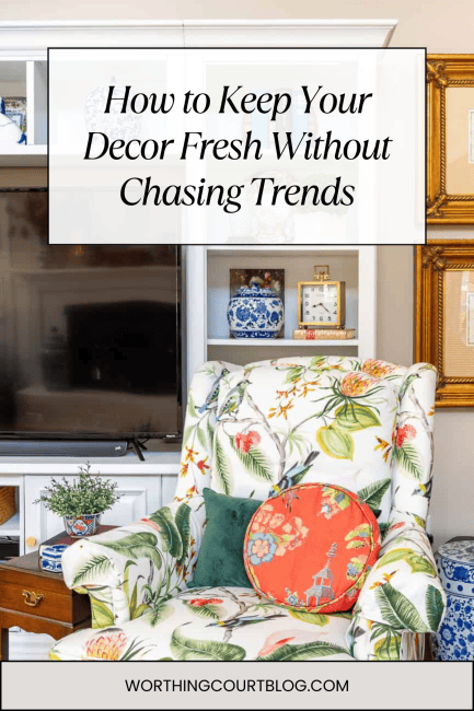 Want a home that feels current but not overly trendy? Learn how to refresh your decor with timeless updates that keep your space feeling stylish year-round—without the pressure to keep up with every fad.