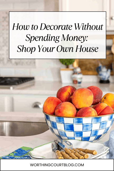 Want to refresh your space without spending a dime? These decorating tips will show you how to shop your own house for a brand-new look.