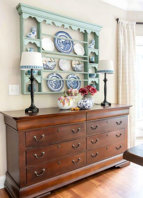 3 Ways to Display Plates for Fall - Worthing Court | DIY Home Decor ...